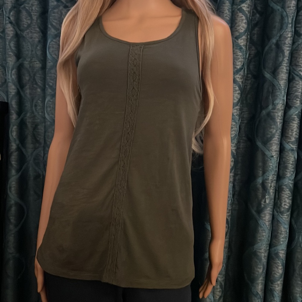 Torrid Olive Tank Top